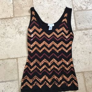 🌟🌟CARMEN SEQUIN TOP SPARKLY 🌟🌟🌟